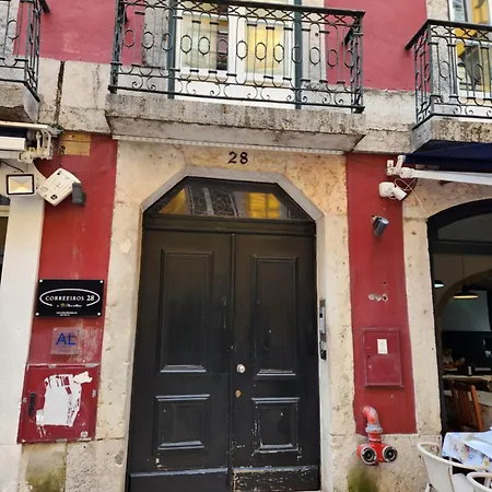 Correeiros Baixa Centre 아파트 리스본